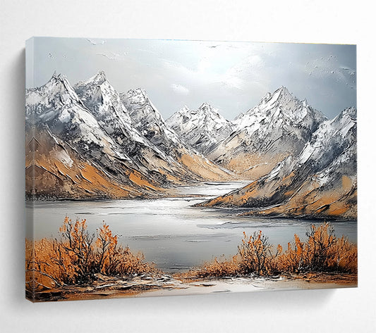 Rustic Alpine Art for Ski Resort & Mountain Lodge SC611