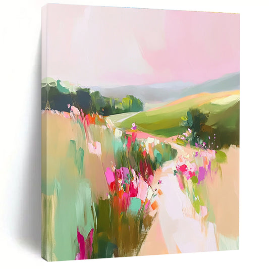 Abstract Landscape Path for Bohemian Garden Party & Nature - Lover’s Home Office STSC1202