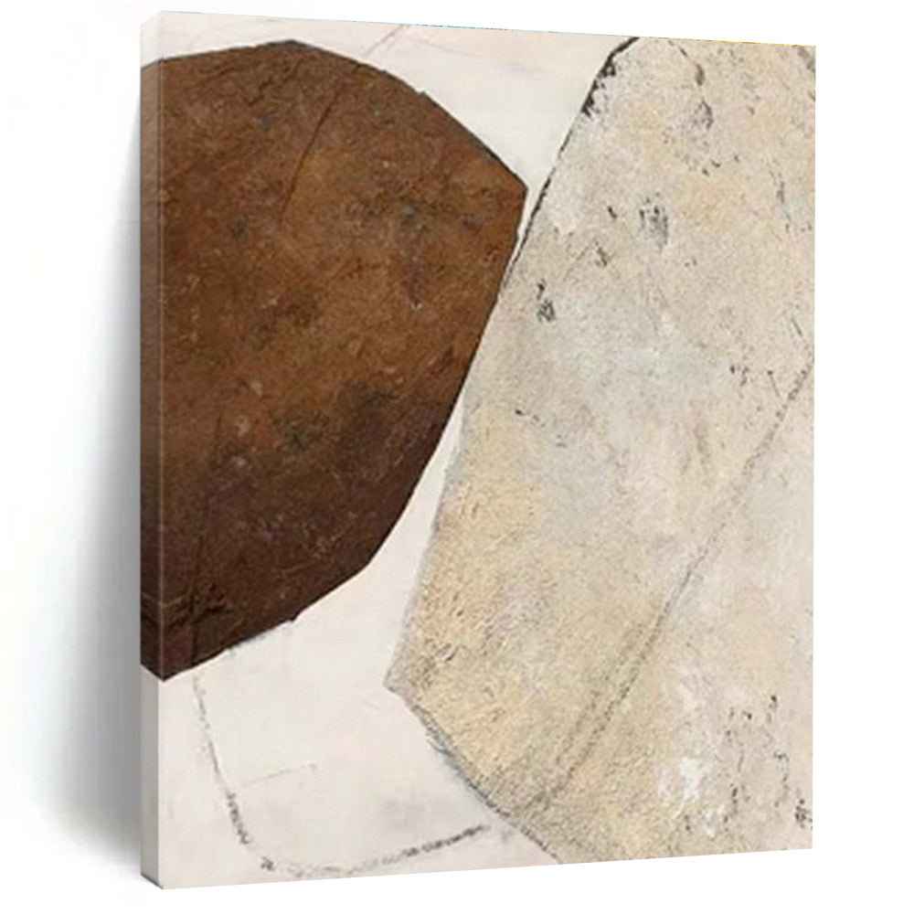 Two - Tone Stone - Texture Art for Industrial Café Wall Statements DLZ0265