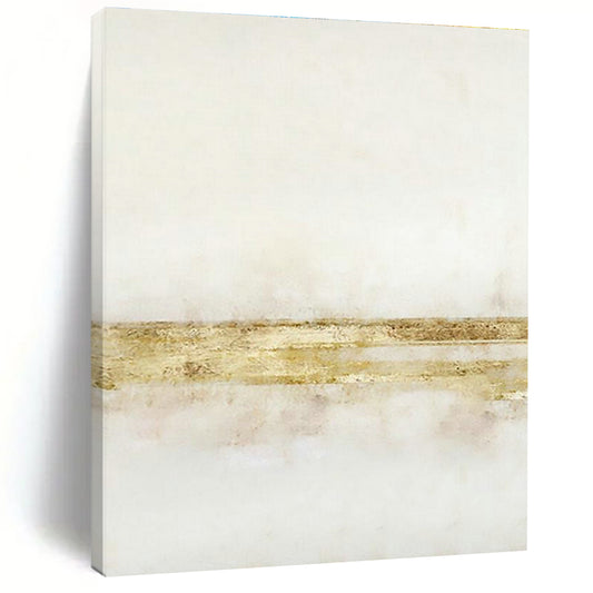 Gold - Striped Abstract Art for Luxury Hotel Lobby & Glamorous Dining Room DLZ2238