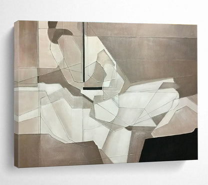 Geometric Line Abstract Art for Modern Office Sophistication DLZ2734