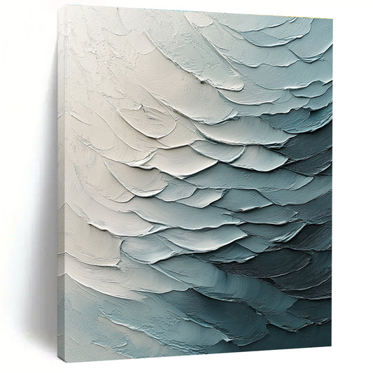 Textured Blue Layers for Modern Bathroom & Serene Home Office STSC204