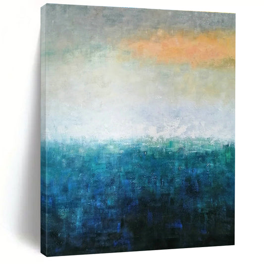 Gradient Color Abstract Art for Living Room & Sunroom DLZ0536