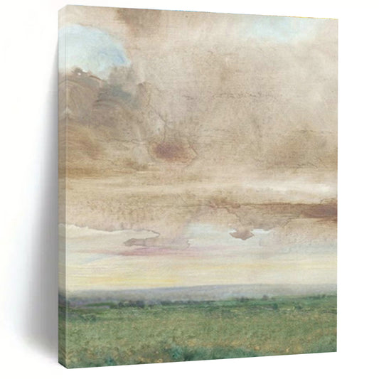 Pastoral Watercolor I for Country Cottage Kitchen & Rustic Farm - to - Table Restaurant DLZ0927