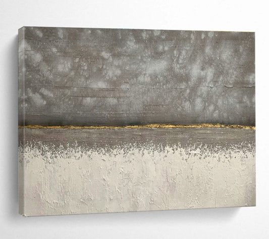 Gray - Gold Decorative Art for Industrial - Style Loft Offices DLZ2556