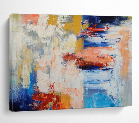 Energetic Color Block Abstract for Creative Coworking Space DLZ3030