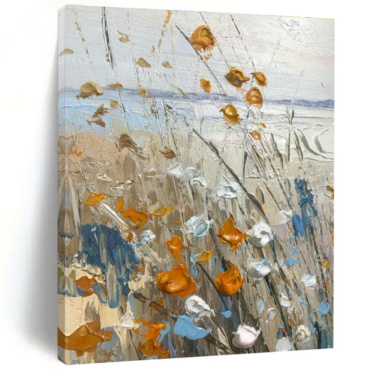 Floral Beach Art for Nautical - Themed Café Outdoor Seating DLZ0125