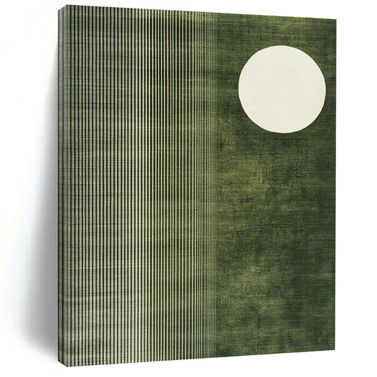 Green and White Geometric for Contemporary Office & Nature - Inspired Lounge STSC1251