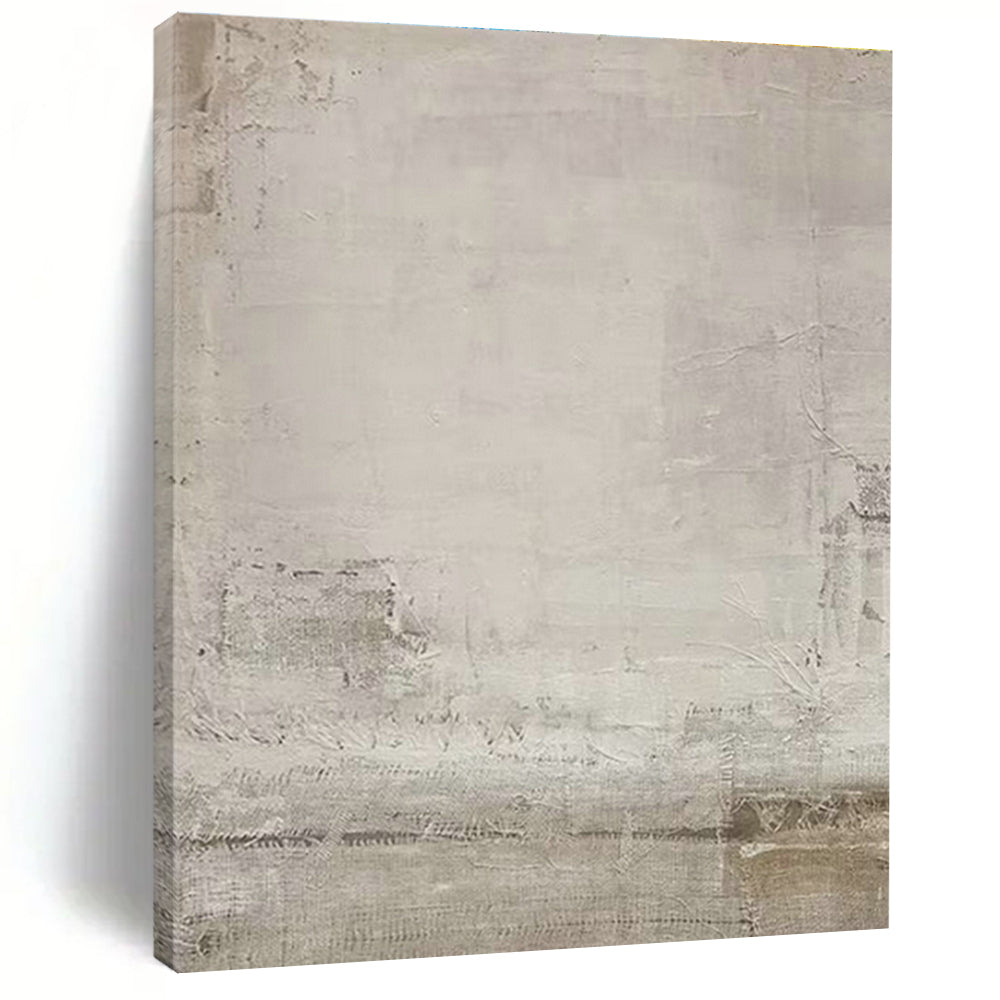 Gray - White Textured Art for Art Gallery Corridor & Industrial - Chic Café DLZ1878