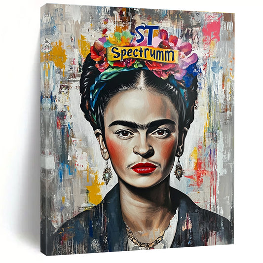 Frida - Inspired Portrait for Bohemian Home & Cultural Art Gallery STSC1128