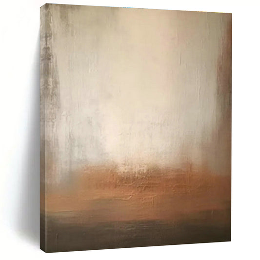 Warm Gradient Abstract Art for Cozy Reading Nook & Rustic Bistro DLZ0831