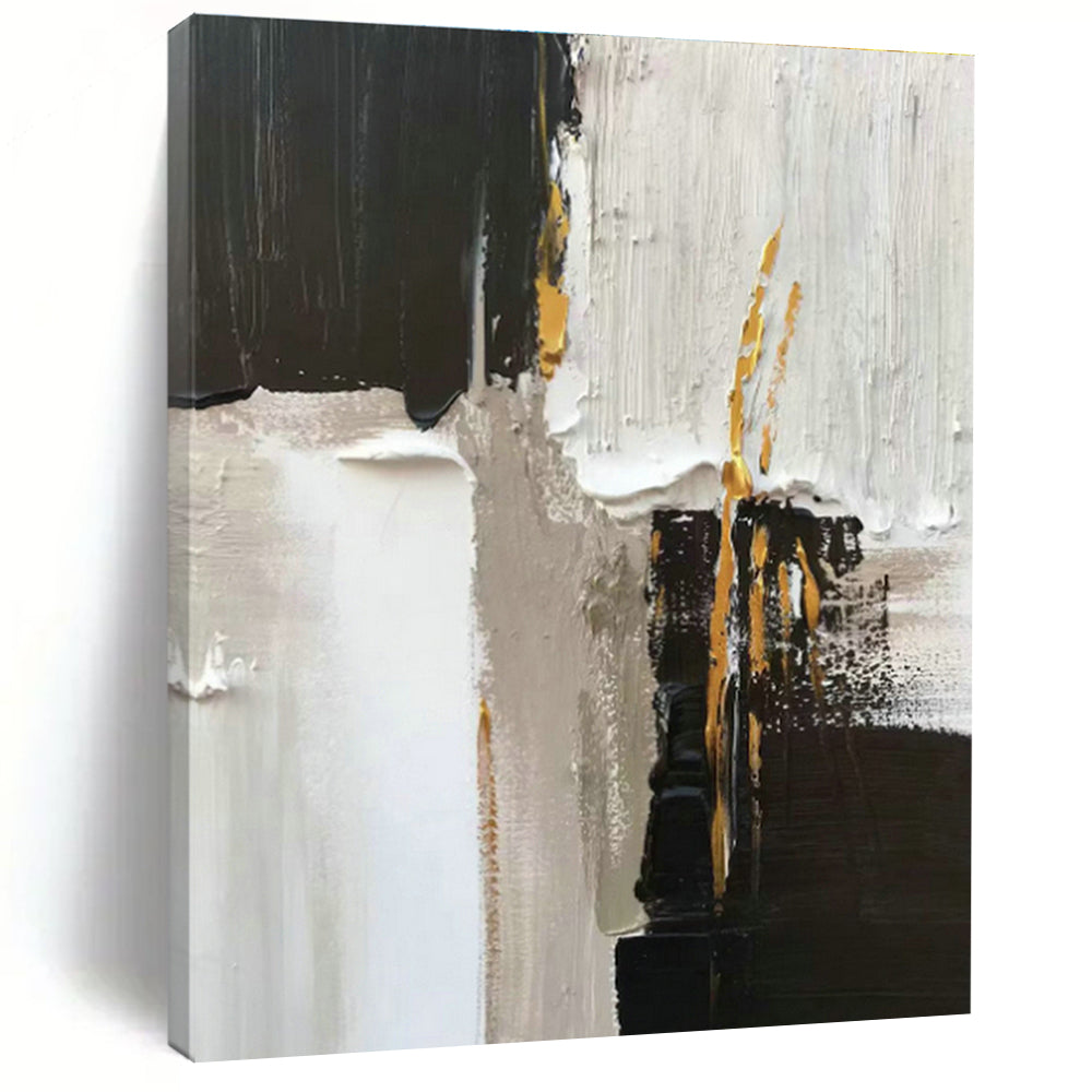 Black - White Abstract Art for Luxury Penthouse & Exclusive Event Venue DLZ0798