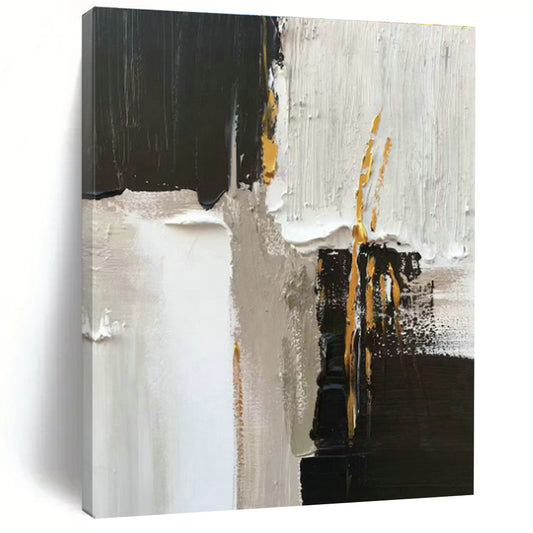 Black - White Abstract Art for Luxury Penthouse & Exclusive Event Venue DLZ0798