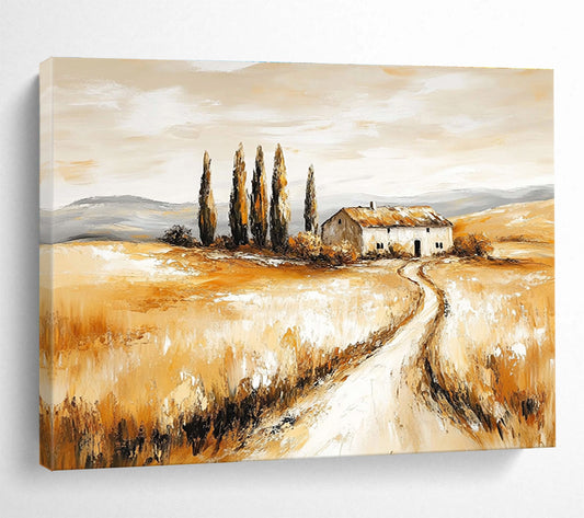 Rustic Tuscan Art: Enrich Farmhouse & Mediterranean - Style Home SC543