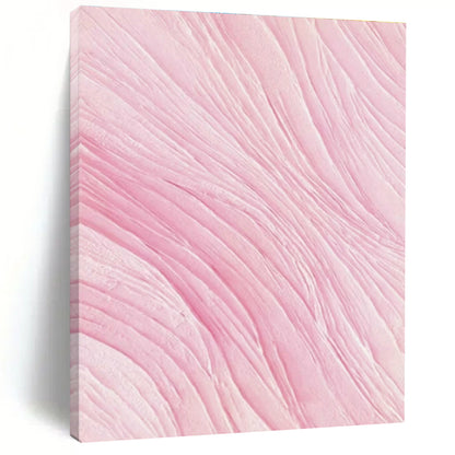 Pink Wavy Abstract Art for Bedroom & Beauty Salon DLZ0591