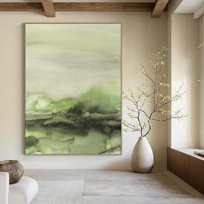 Light - Color Landscape Abstract Art for Living Room & Bedroom DLZ0521