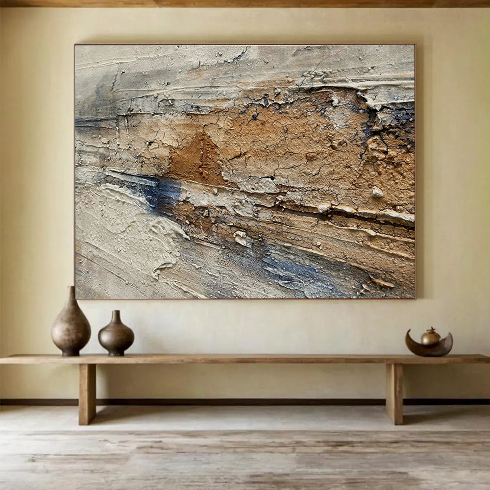 Cracked Texture Abstract for Rustic - Inspired Galleries DLZ2468