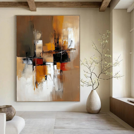 Geometric Abstract Composition for Modern Office & Architectural - Inspired Home STSC648