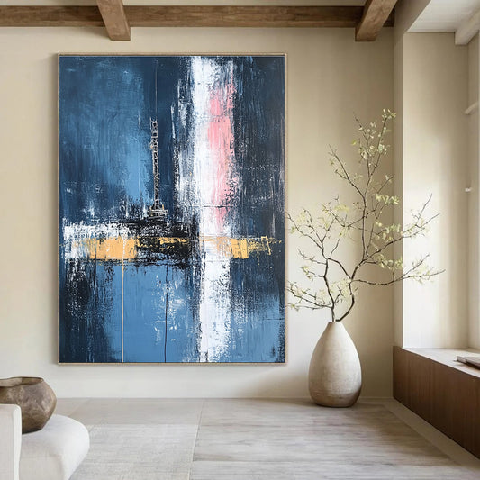 Abstract Industrial Structure for Industrial - Themed Home & Creative Office STSC656