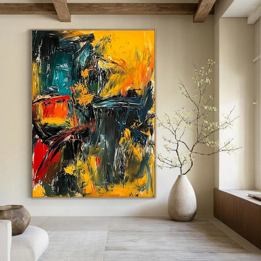 Expressive Abstract Composition for Modern Art Gallery & Urban Loft STSC553