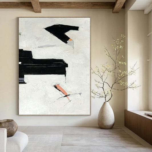 Minimalist Block Abstract Art  for Living Room & Office DLZ0508