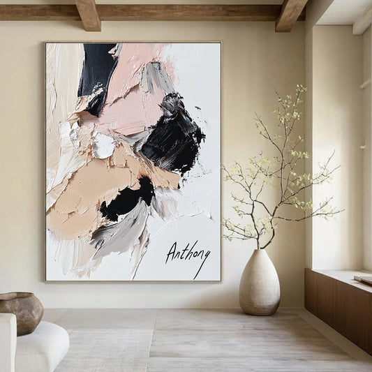 Palette Knife Abstract for Modern Art Studio & Stylish Home Decor STSC257