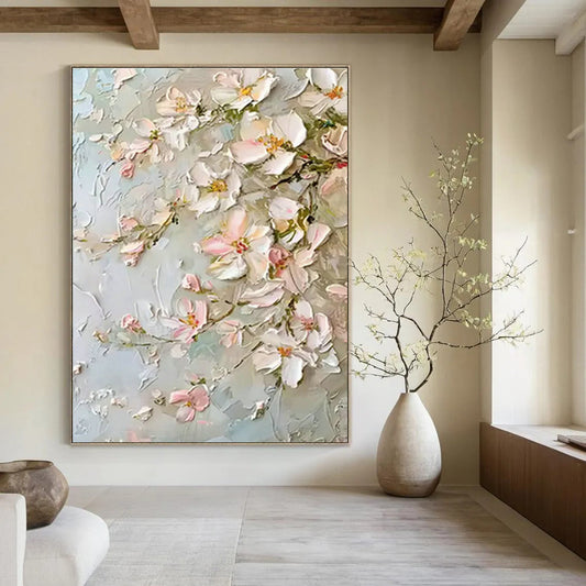 3D Floral Relief Art for Romantic Boudoir & High - End Bridal Shop DLZ0738