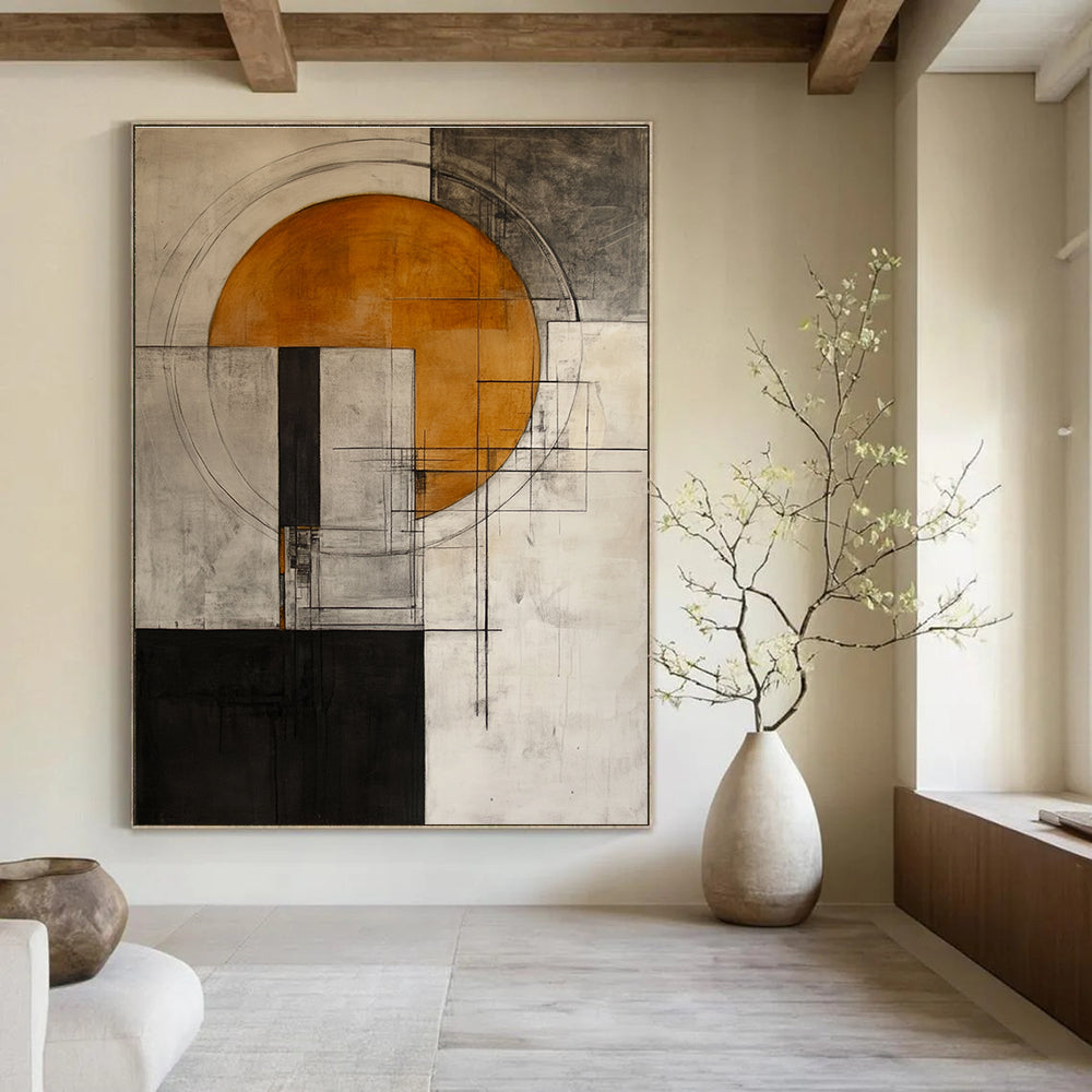 Geometric Abstract Art for Studio & Hallway STSC661