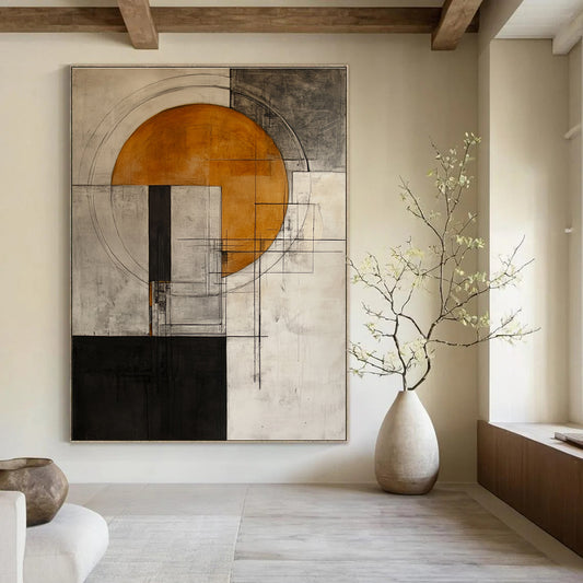 Geometric Abstract Art for Studio & Hallway STSC661