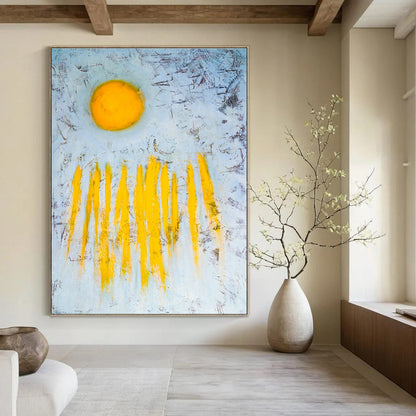 Abstract Sun Art for Beach House & Home Patio DLZ1096