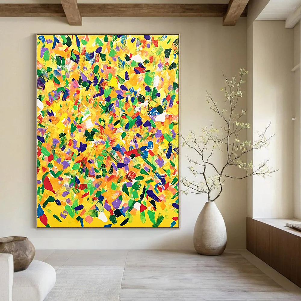 Colorful Confetti - Like Painting for Party - Themed Room & Creative Office STSC1269
