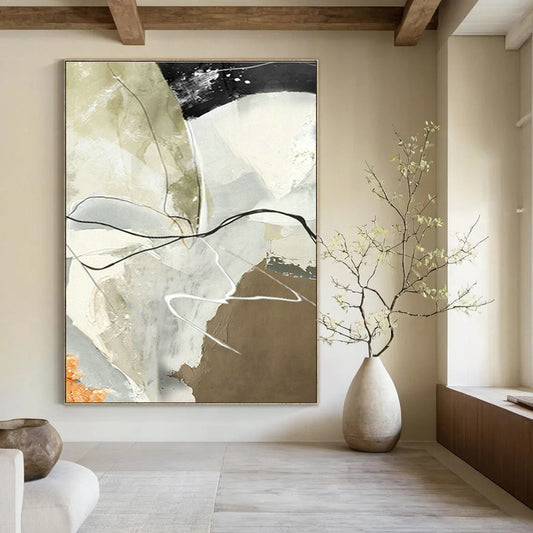 Line - Interwoven Abstract Art for Modern Office & Art Gallery DLZ1232