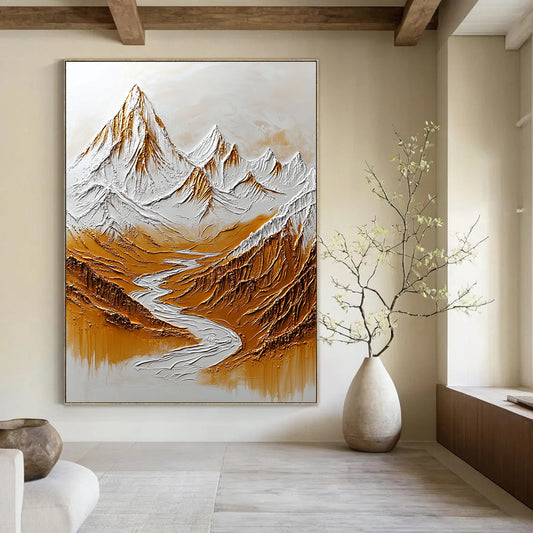 Opulent Landscape Art for Luxury Hotel Lobby & Mansion Study STSC003