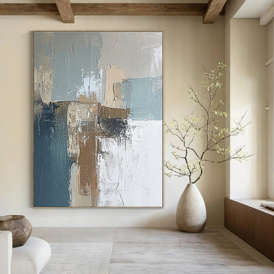 Mixed - tone Abstract Composition for Modern Office & Minimalist Home STSC650