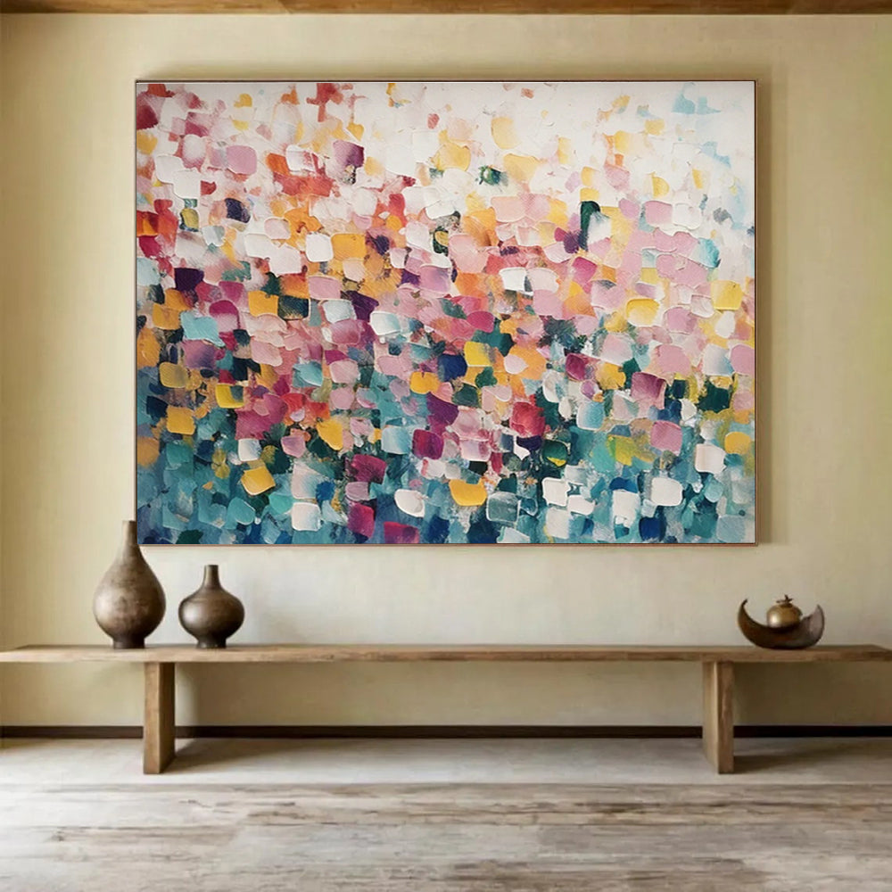 Color Block Abstract Art for Creative Agency Breakout Zone Walls DLZ3266