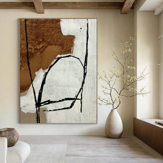 Expressive Mixed - Tone Art for Boutique & Home Office DLZ2015