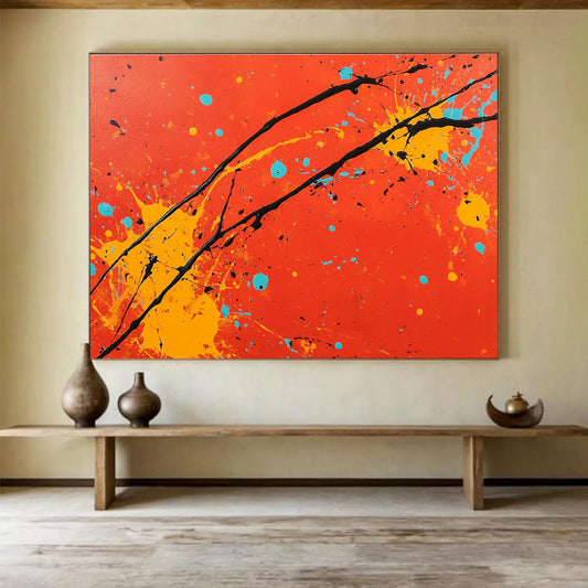 Figurative Abstract Art: Enhance Wellness Center & Contemporary Gallery Vibes SC531