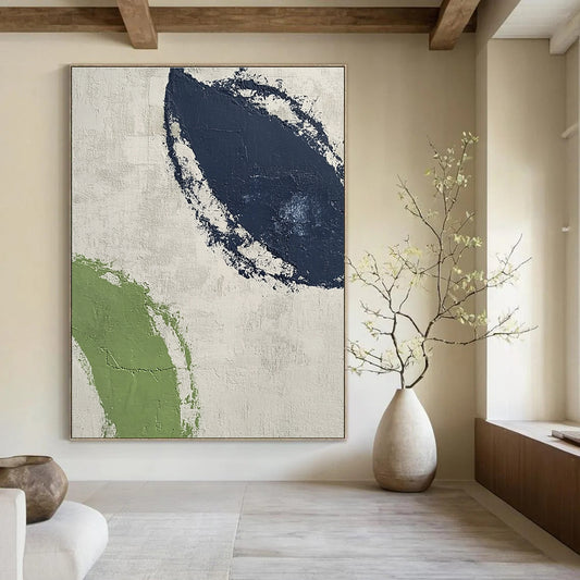 Green and Blue Textured Shapes for Nature - Inspired Nursery & Calming Meditation Space STSC527