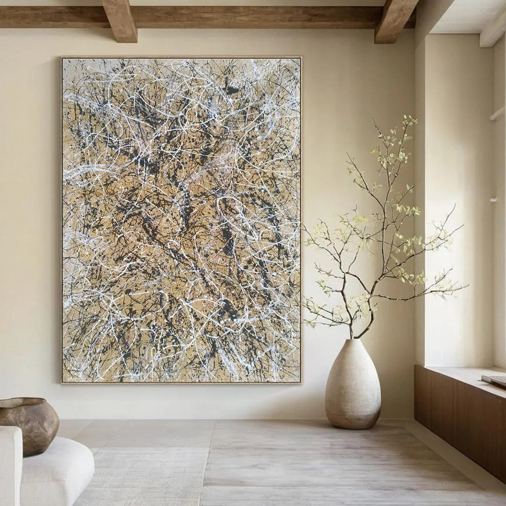 Tangled Lines Abstract Art for Studio & Creative Space DLZ2274