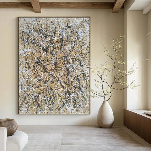 Tangled Lines Abstract Art for Studio & Creative Space DLZ2274