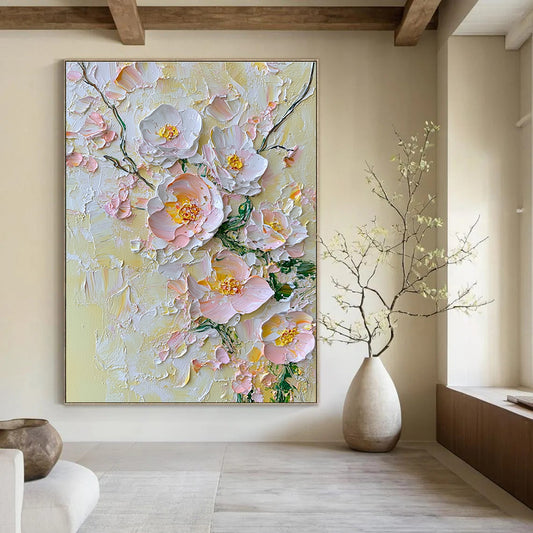 Romantic Floral Art for Wedding Venue & Victorian - Style Parlor STSC004