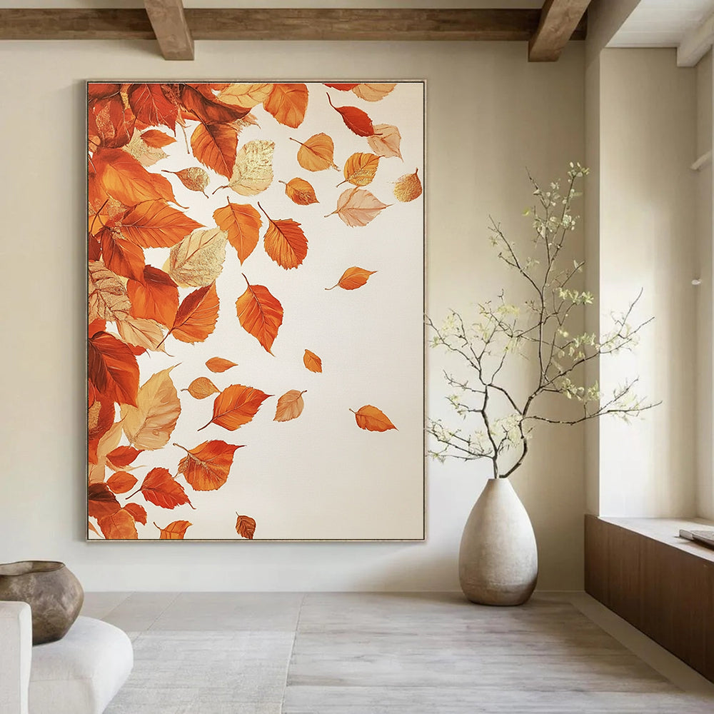 Falling Autumn Leaves for Autumn - Themed Café & Home Decor Store STSC1125