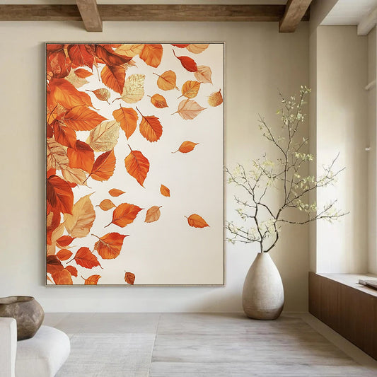 Falling Autumn Leaves for Autumn - Themed Café & Home Decor Store STSC1125