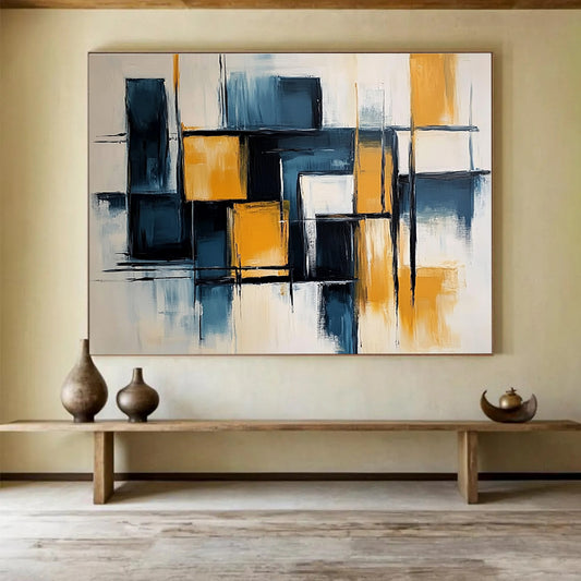 Contemporary Abstract Art for Corporate Lobby & Trendy Café SC591