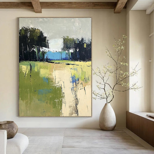 Abstract Landscape Path for Countryside Inn & Art - Centric Library STSC186