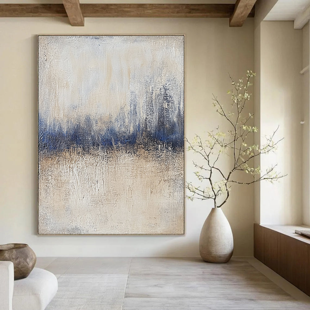 Textured Abstract Field Art for Study & Gallery STSC732