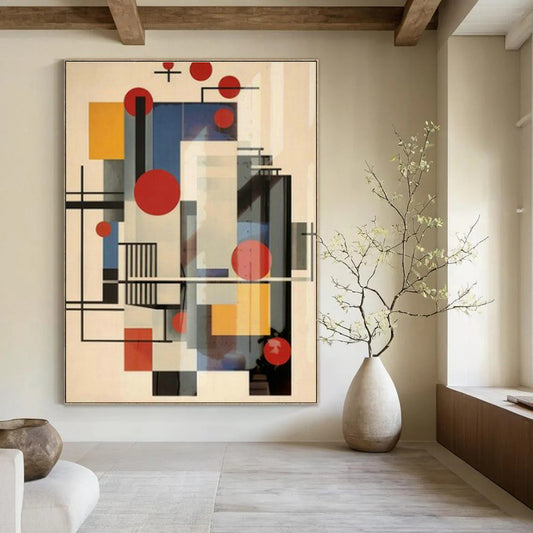 Geometric Abstract Art for Modern Design Studio & Art - Centric Library DLZ1939