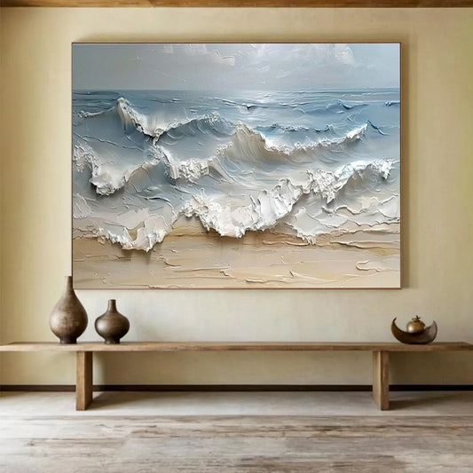 Sea Wave Relief Art for Nautical - Themed Yacht Club Bars DLZ3180