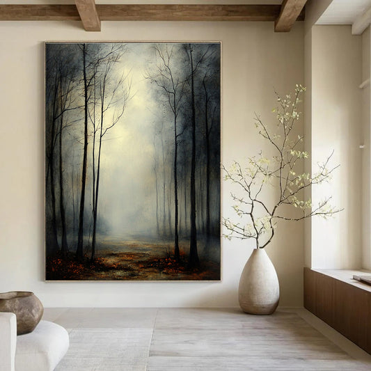 Misty Forest Path Art for Nature - Lover’s Home & Wellness Retreat STSC1099