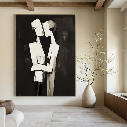 Emotional Minimalist Art for Couple’s Retreat & Art Gallery STSC024